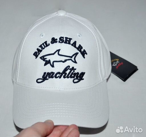 Кепка / бейсболка / Paul Shark / новая (белая)