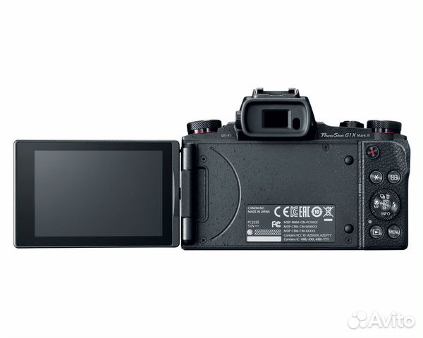 Фотоаппарат Canon PowerShot G1 X Mark III (рст) Фотоаппарат Canon PowerShot G1 X Mark III (рст)