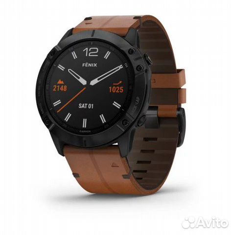 Garmin Fenix 6X Sapphire Black DLC