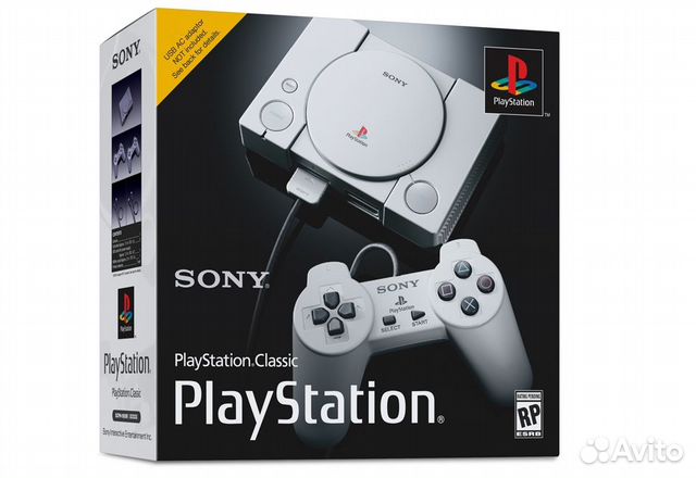 PlayStation Classic + 120 Лучших игр NEW PlayStation Classic + 120 Лучших игр NEW