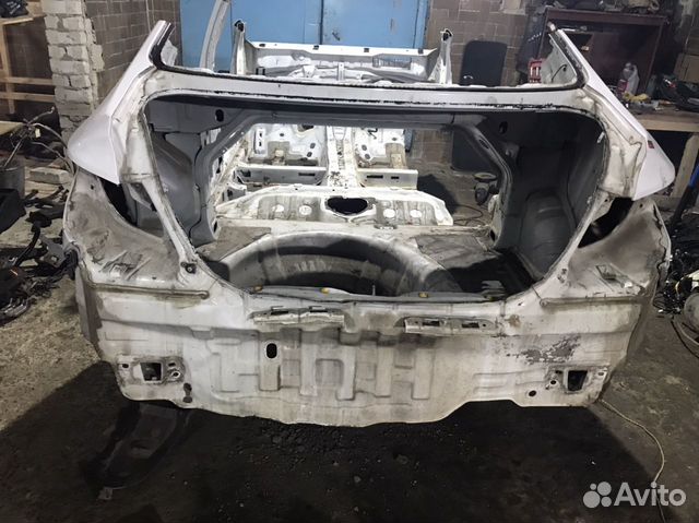 Задняя четверть лево в сборе на Хендай Солярис 1 Задняя четверть лево в сборе на Хендай Солярис 1