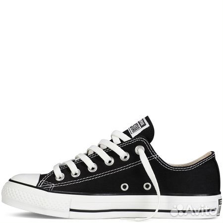 Кеды Converse черные низкие 35-45