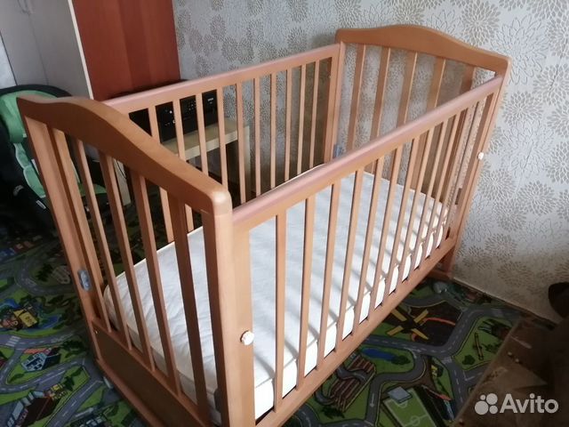 Кроватка, матрас, дуга Тини лав и подарки Кроватка, матрас, дуга Тини лав и подарки