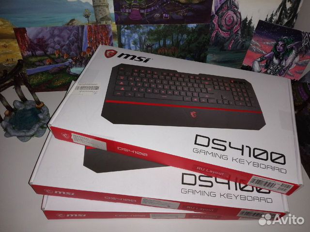 Игровая клавиатура MSI Interceptor(Новая)(DS4100)