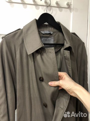 Тренч Zara Man весна-лето