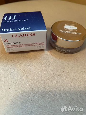 Тени для век Clarins 01 Ombre velvet Тени для век Clarins 01 Ombre velvet