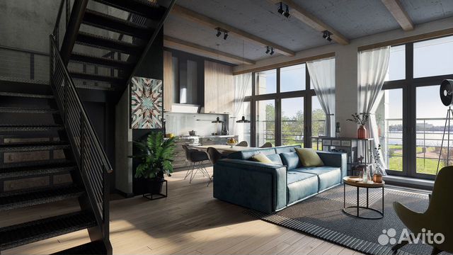 1-к квартира, 44.5 м², 5/16 эт.