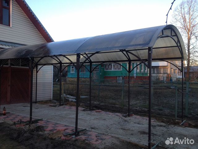 Навесы из поликарбоната Навесы из поликарбоната