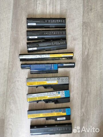 Аккумуляторы для ноутбуков Б/у нерабочие и рабочие