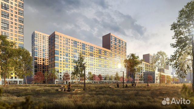 1-к квартира, 36.8 м², 2/25 эт.