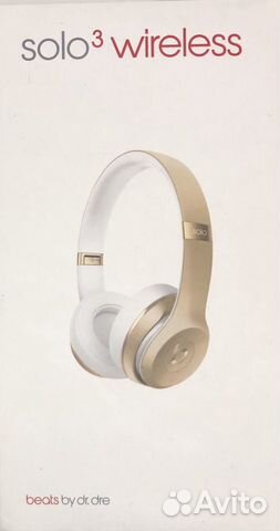 Беспроводные наушники Beats Solo 3 Wireless Gold Беспроводные наушники Beats Solo 3 Wireless Gold