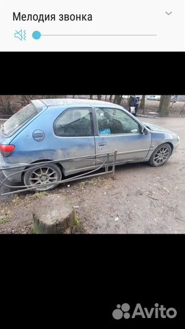 Двери передние левая и правая Пежо 306 с93-03г