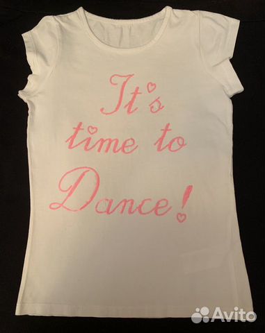 Футболка It’s time to Dance, 8-10 лет 134-140