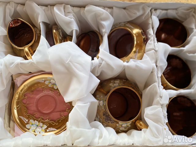 Сервиз чайный Богемия (Богемское стекло)