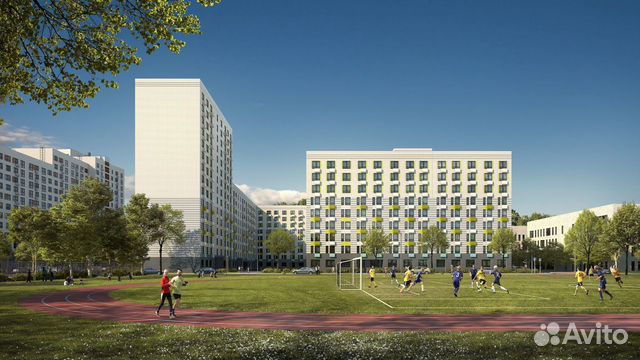 1-к квартира, 39.6 м², 14/25 эт.