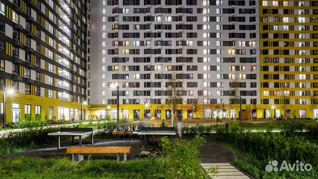2-к квартира, 53.8 м², 2/22 эт. 2-к квартира, 53.8 м², 2/22 эт.