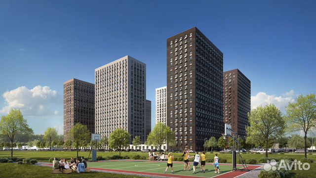 1-к квартира, 44.7 м², 12/15 эт.