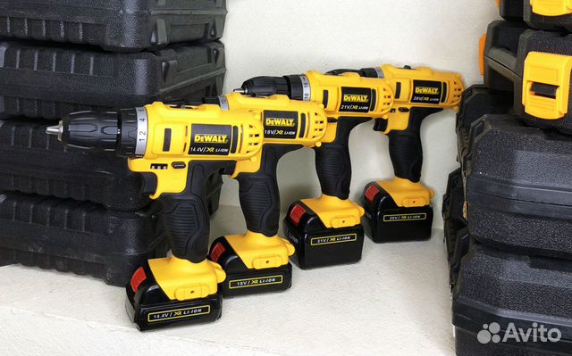 Шуруповерт Dewalt Шуруповерты новые