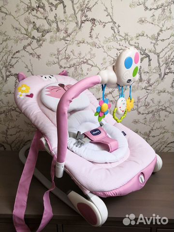 Шезлонг детский chicco balloon miss pink Шезлонг детский chicco balloon miss pink