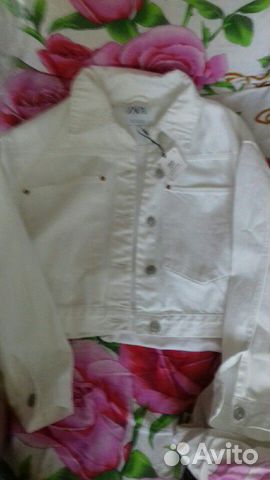 Джинсовый костюм zara