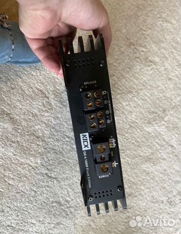 Усилитель 4 канала QS 4.160M Black Edition Усилитель 4 канала QS 4.160M Black Edition