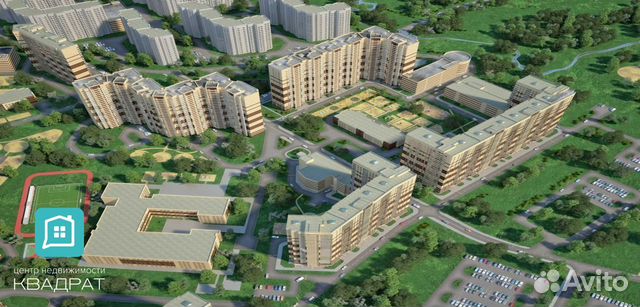 1-к квартира, 31.8 м², 1/24 эт.