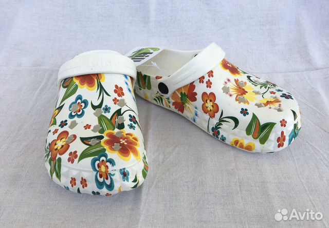 Сабо tilla с принтом, р 30-31 (19 см)