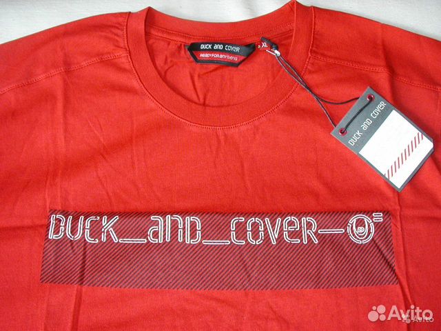 Футболка Duck and Cover Англия р. XL(48-50) Футболка Duck and Cover Англия р. XL(48-50)