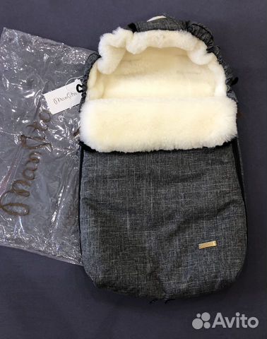 Конверт Mansita из натуральной овчины