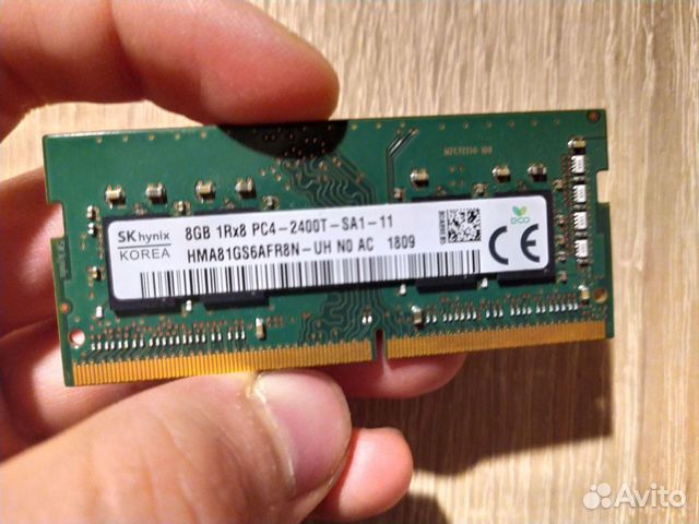 Оперативная память 8 гб sdram DDR4 2400 Mg sodimm Оперативная память 8 гб sdram DDR4 2400 Mg sodimm