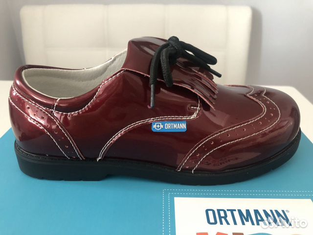 Новые детские полуботинки ortmann 35 размер Новые детские полуботинки ortmann 35 размер