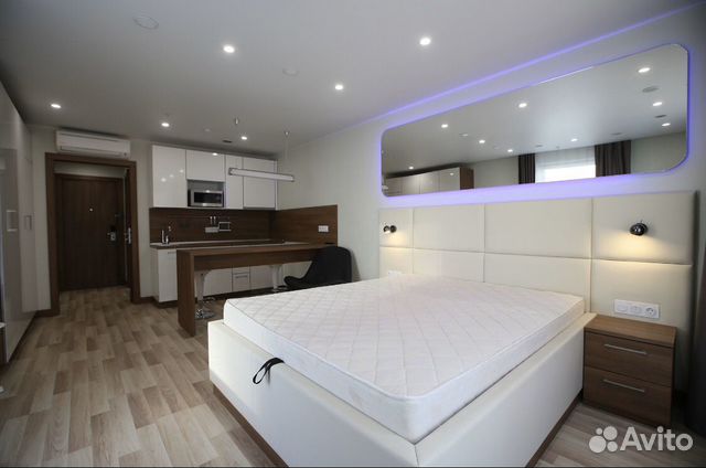 

Квартира-студия, 30 м², 1 кровать