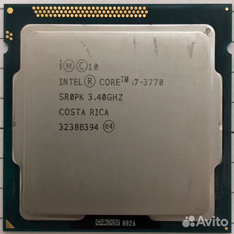 Socket 1155 I7-3770 3.4-3.9GHz, 8 потоков, 4 ядра Socket 1155 I7-3770 3.4-3.9GHz, 8 потоков, 4 ядра