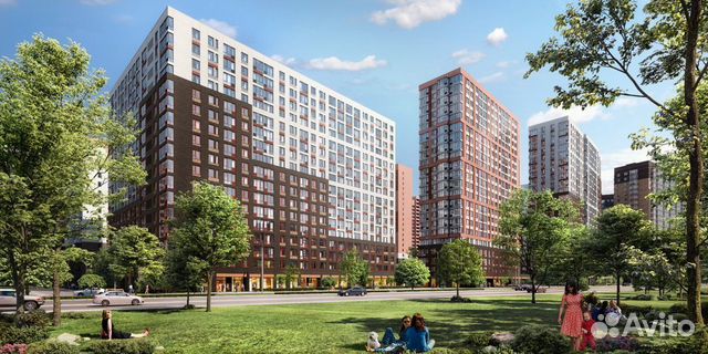 1-к квартира, 35.4 м², 20/22 эт.