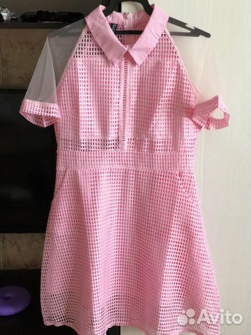 Платье летнее розового цвета