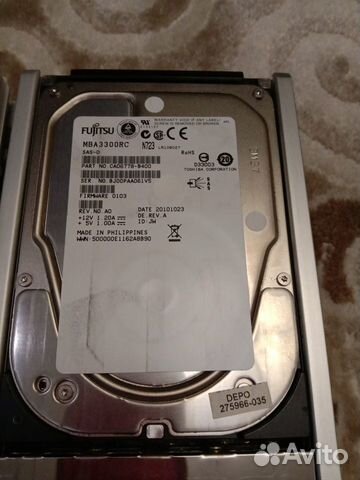 Жесткие диски серверные 300 гиг
