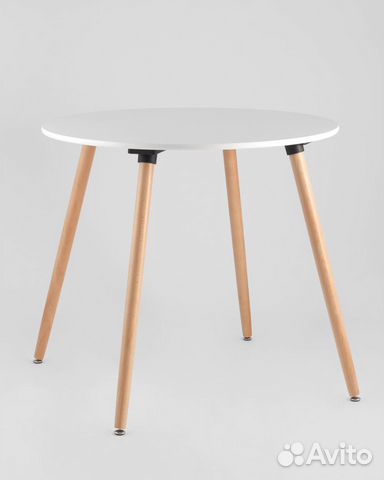 Обеденная группа стол Oslo Round WT, 3 стула Eames Обеденная группа стол Oslo Round WT, 3 стула Eames