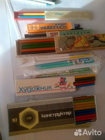 Карандаши СССР и иностранные, ретро
