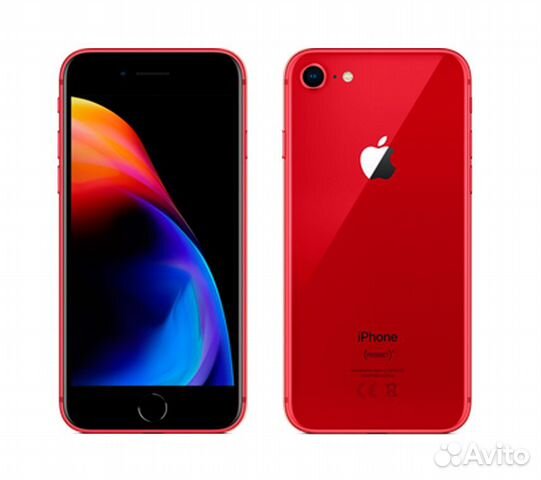 Телефон iPhone 8 Red