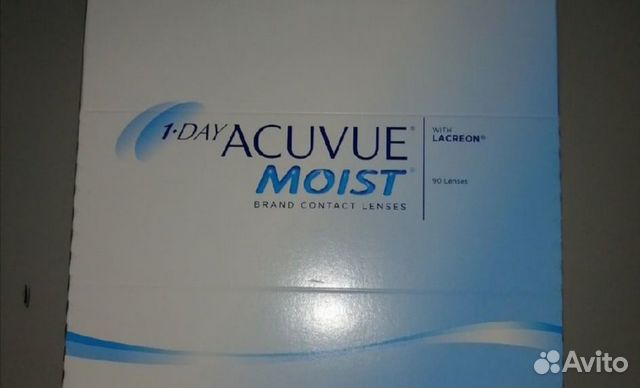 Acuvue moist 1 day 90 lenses линзы acuvue moist