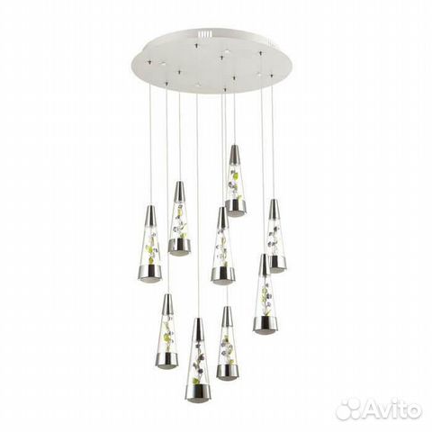 Подвесная светодиодная люстра Odeon Light Fimia 40 Подвесная светодиодная люстра Odeon Light Fimia 40