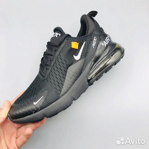 Кроссовки Nike AIr Max 270 Off White черные Кроссовки Nike AIr Max 270 Off White черные