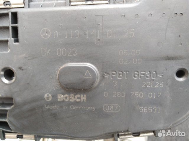 Дроссельная заслонка 272 3.5 Mercedes W211 Дроссельная заслонка 272 3.5 Mercedes W211