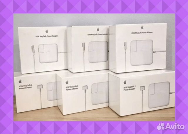 Зарядка для Macbook Air Pro Magsafe 1, 2 85/45/60W Зарядка для Macbook Air Pro Magsafe 1, 2 85/45/60W