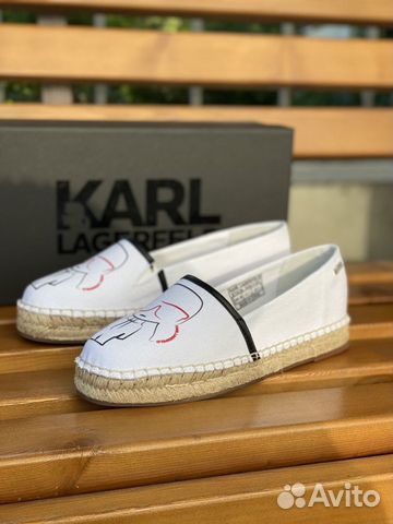 Эспадрильи Karl Lagerfeld. Женские. Новые. Оригина Эспадрильи Karl Lagerfeld. Женские. Новые. Оригина
