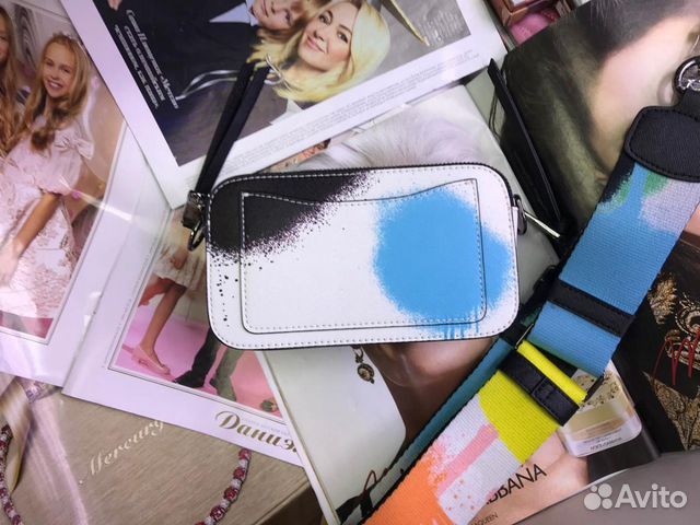 Новая сумка кроссбоди Marc Jacobs Snapshot Rainbow