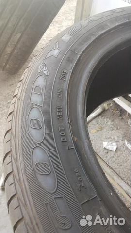 225 55 17 Goodyear 2шт Летние шины