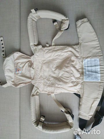 Эргономичный слинг-рюкзак ergo Baby Carrier бежевы