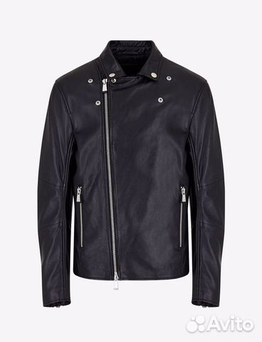 Кожаная куртка Armani Exchange Кожаная куртка Armani Exchange