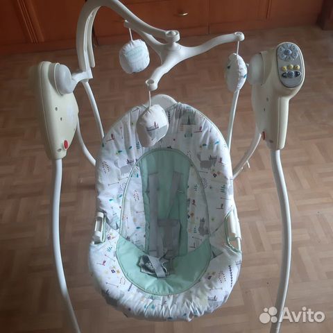Детская электрическая качеля Детская электрическая качеля